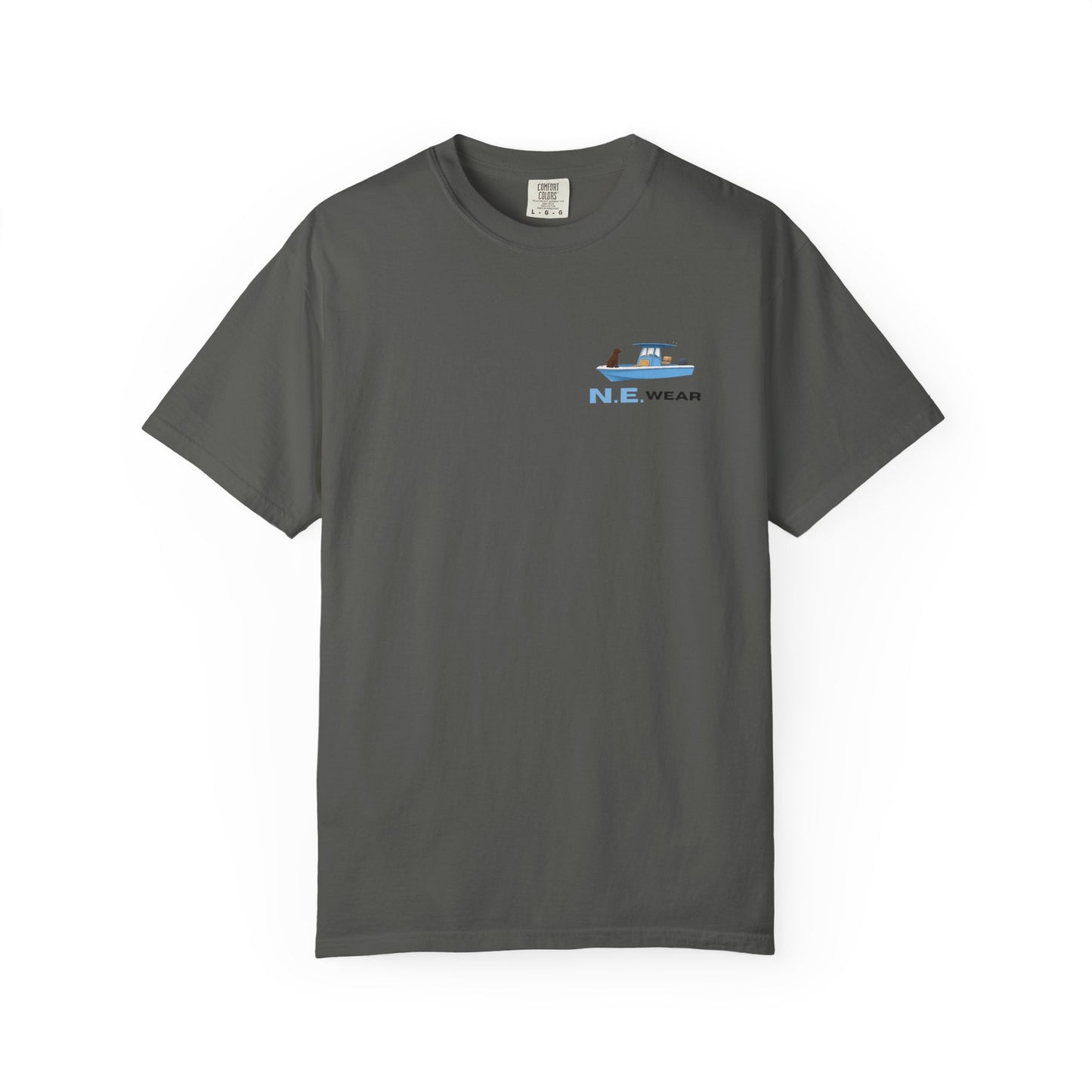 Boat dog graphic T
