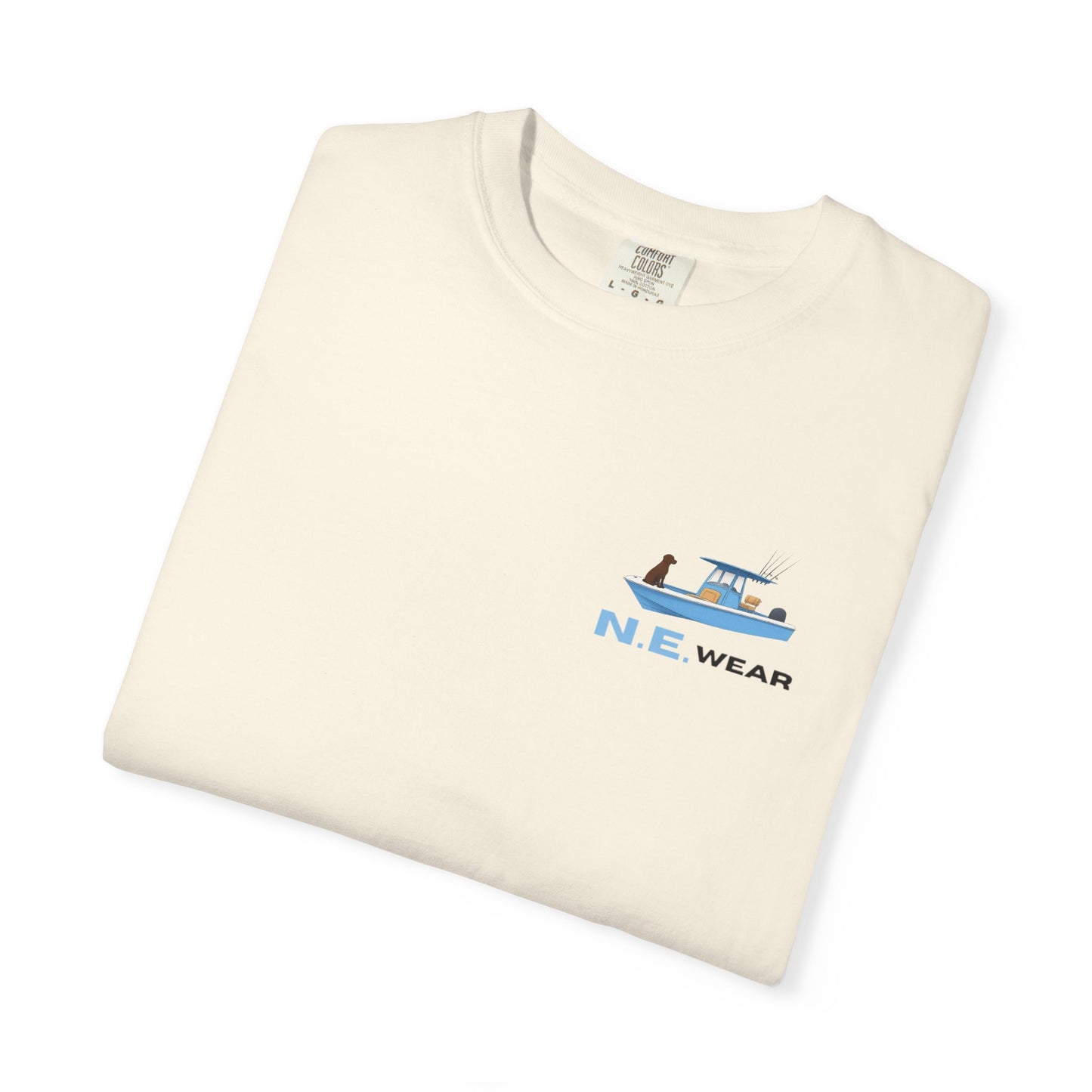 Boat dog graphic T