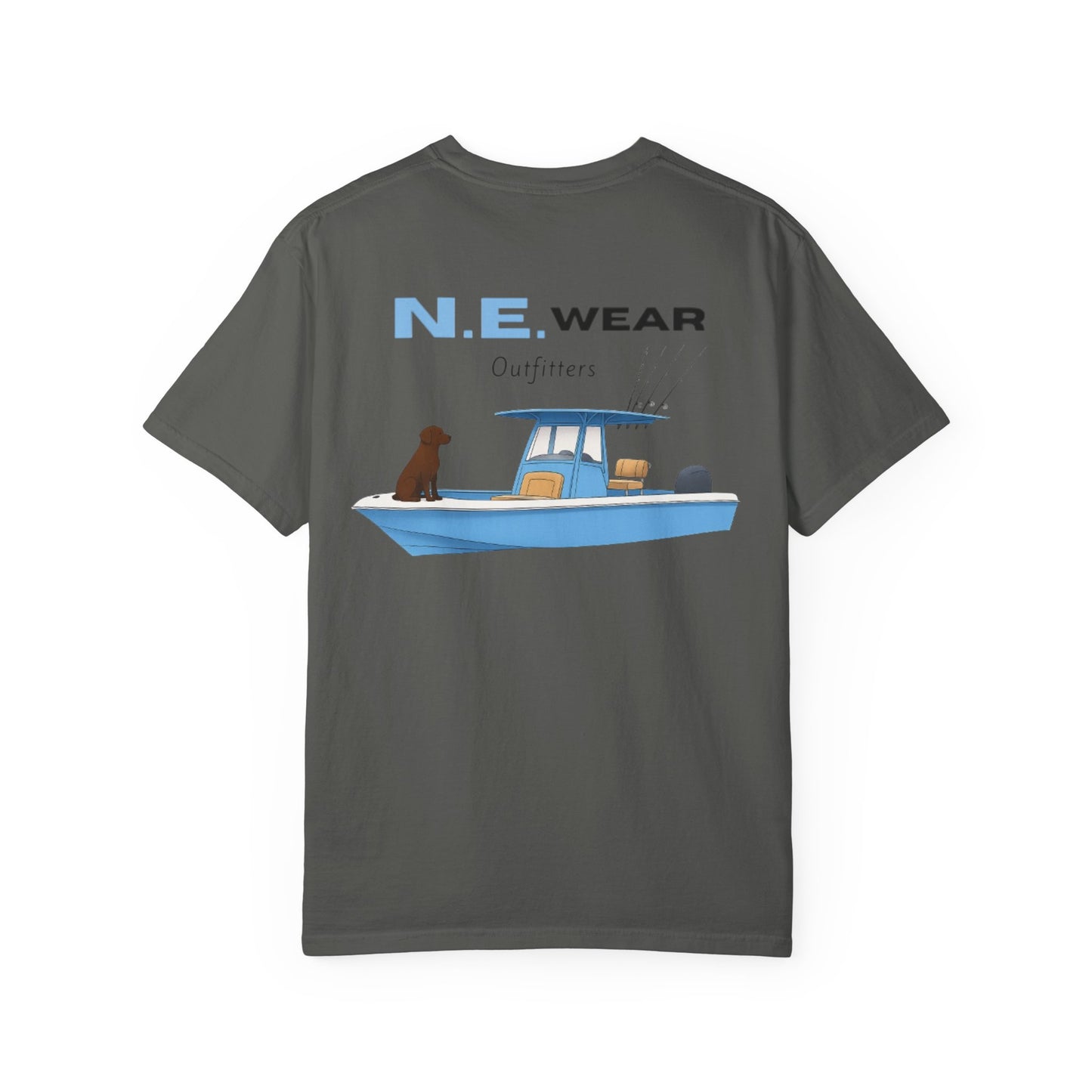 Boat dog graphic T