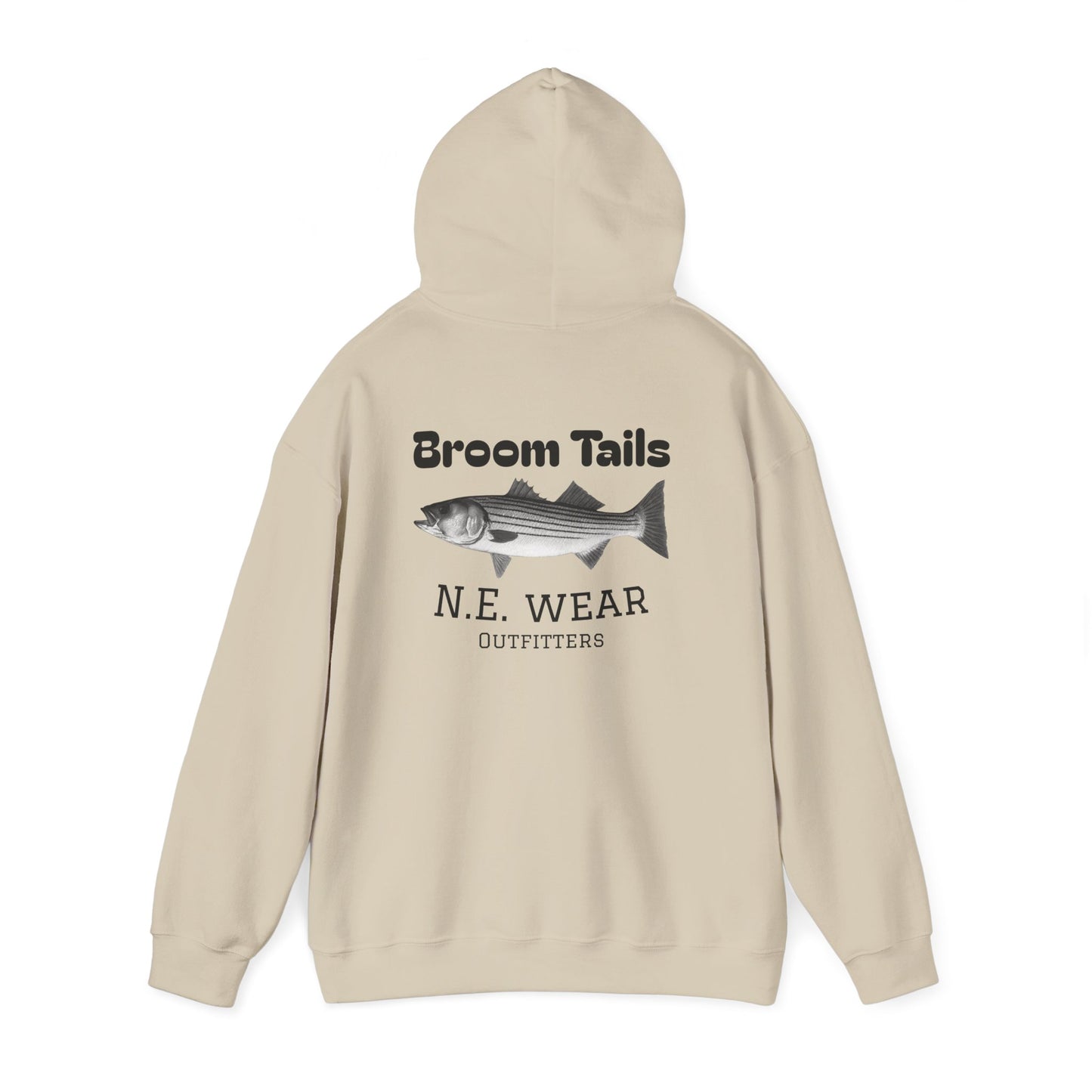 Broom Tails Striper Hoodie
