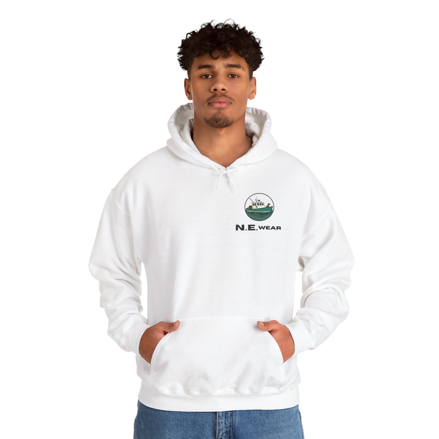 Lobster boat dog hoodie