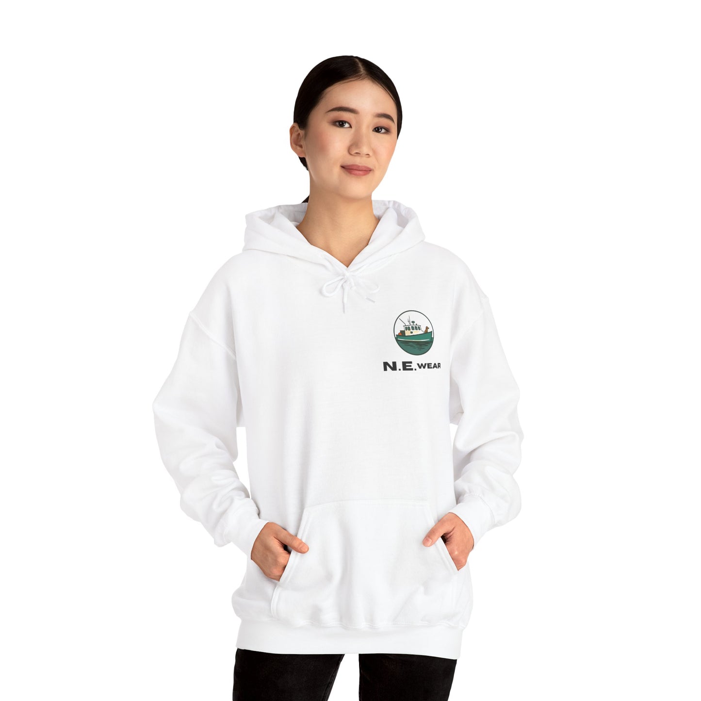 Lobster boat dog hoodie