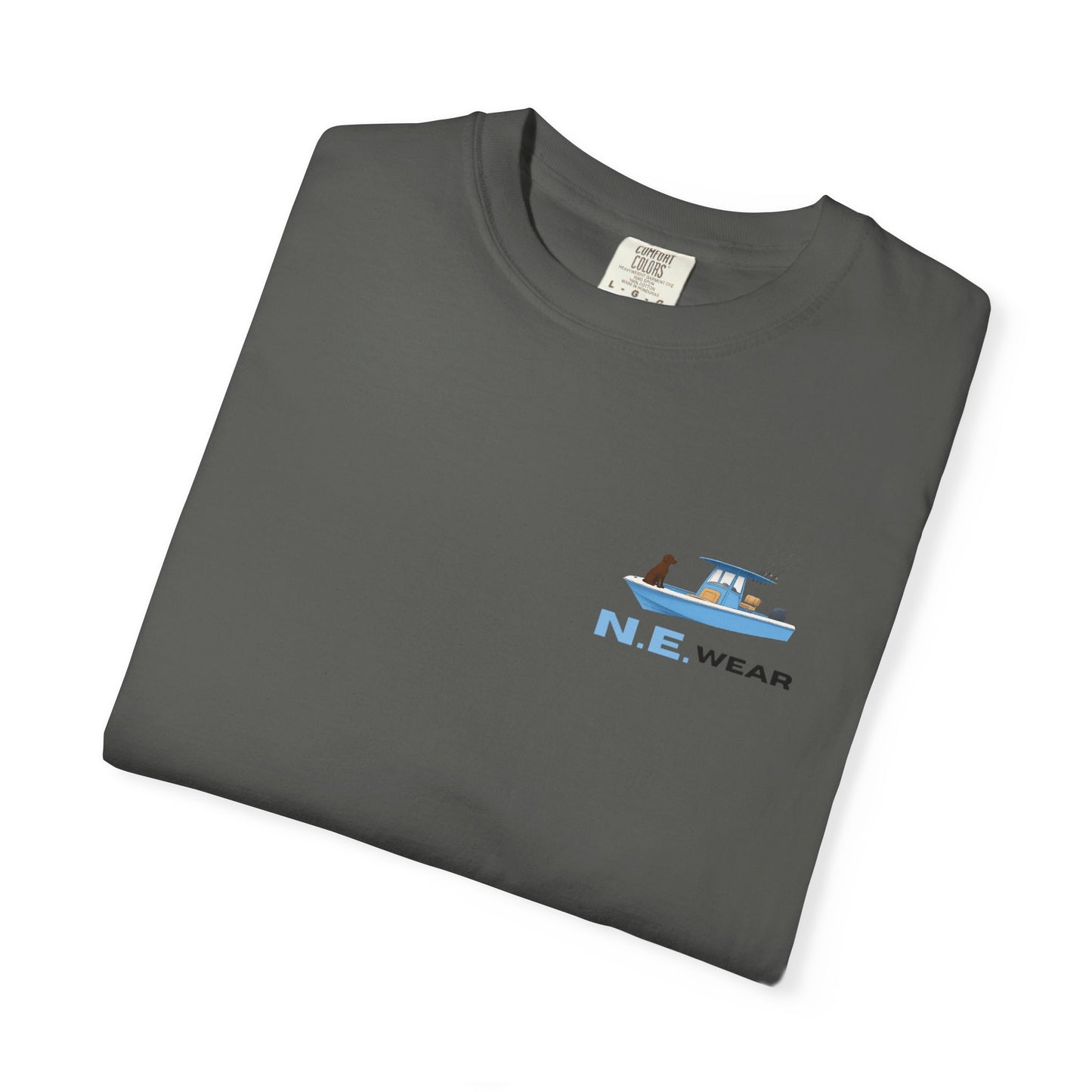 Boat dog graphic T