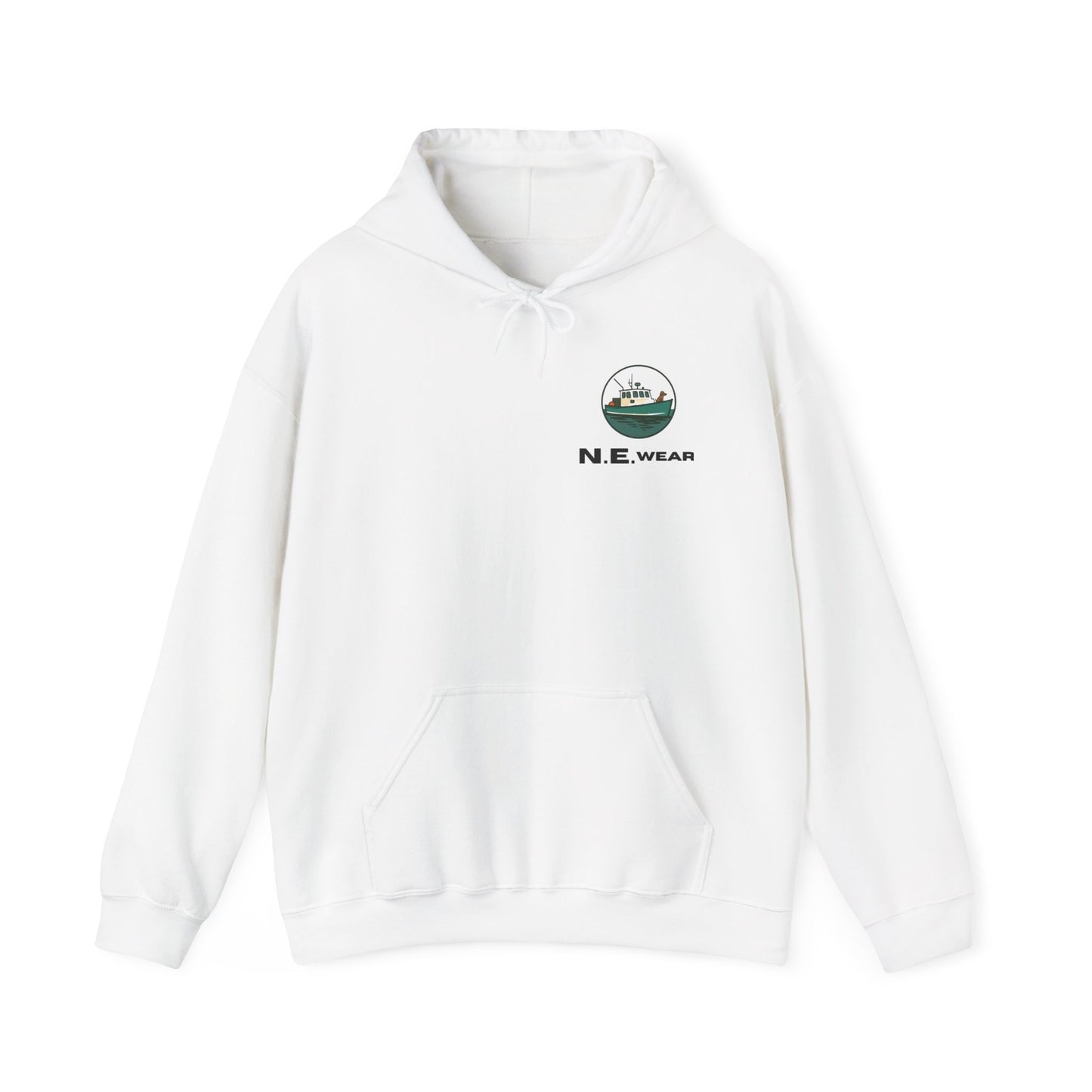 Lobster boat dog hoodie