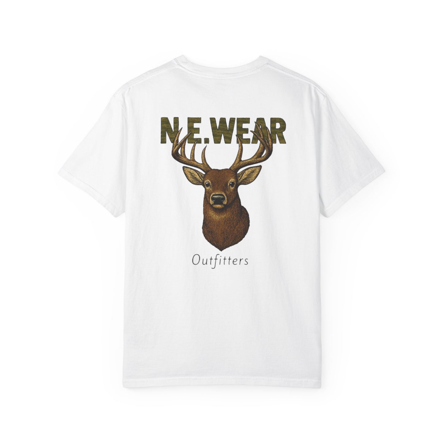 White tail buck graphic T