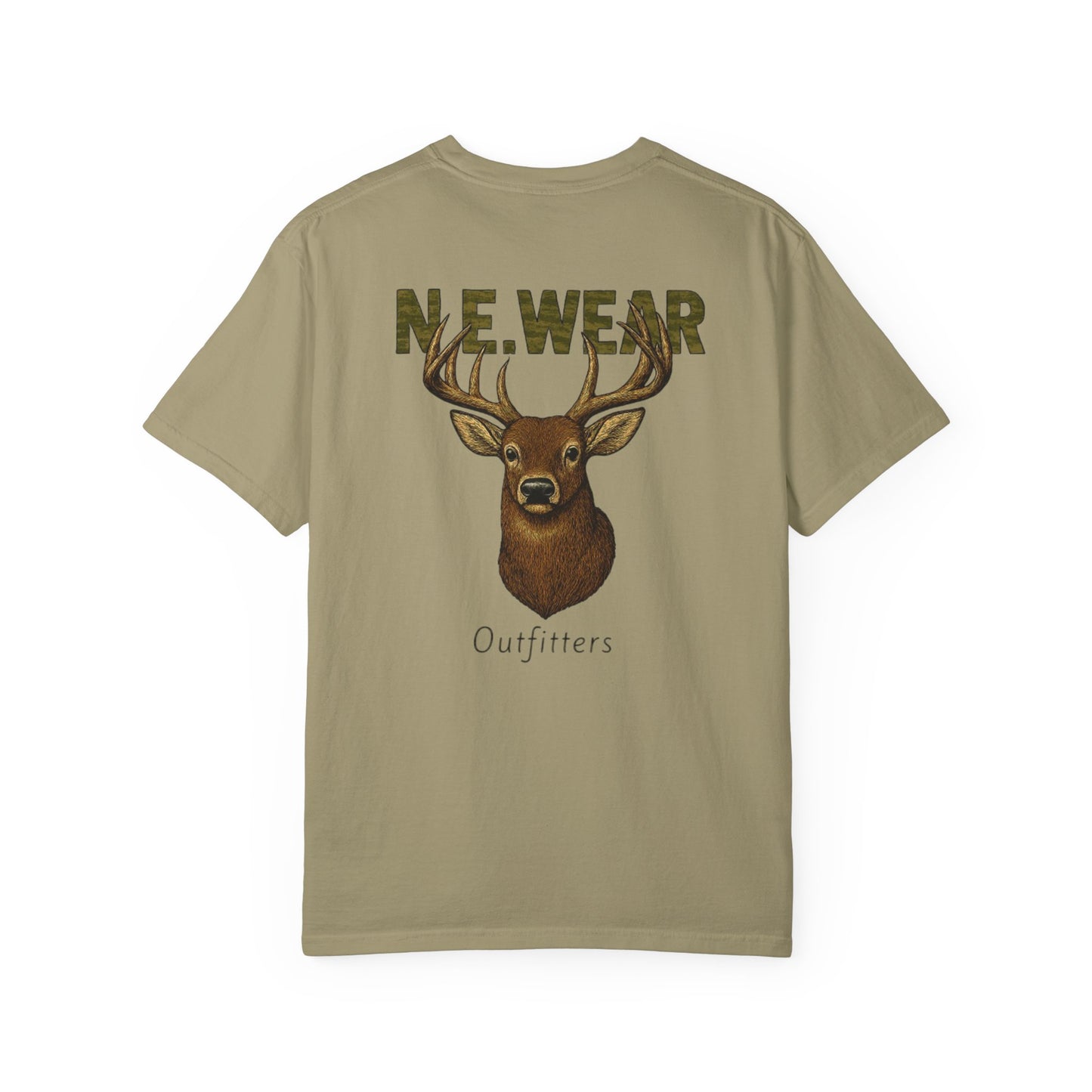 White tail buck graphic T