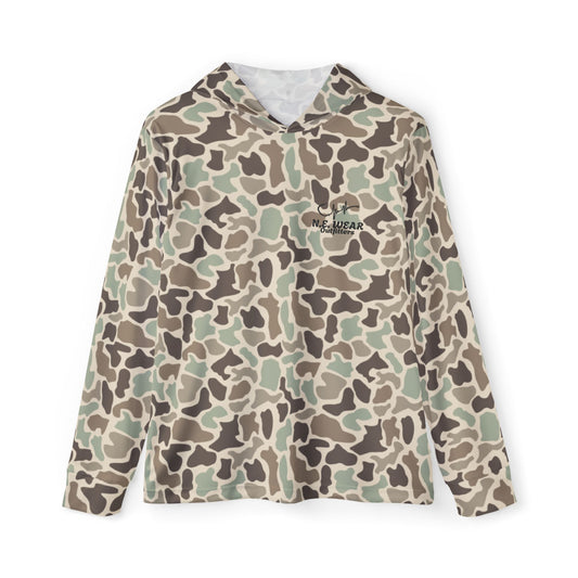 Duck Camo Hooded fishing shirt