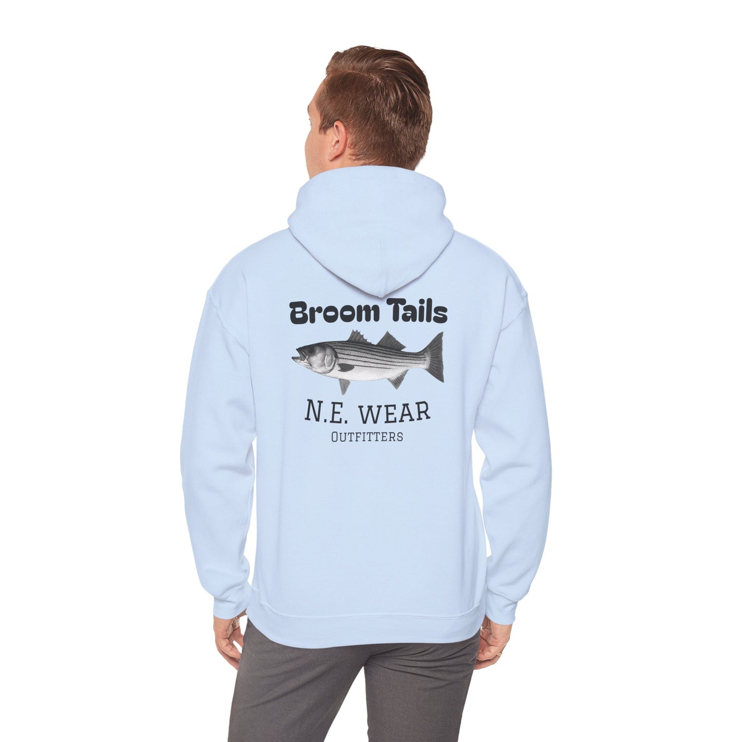 Broom Tails Striper Hoodie