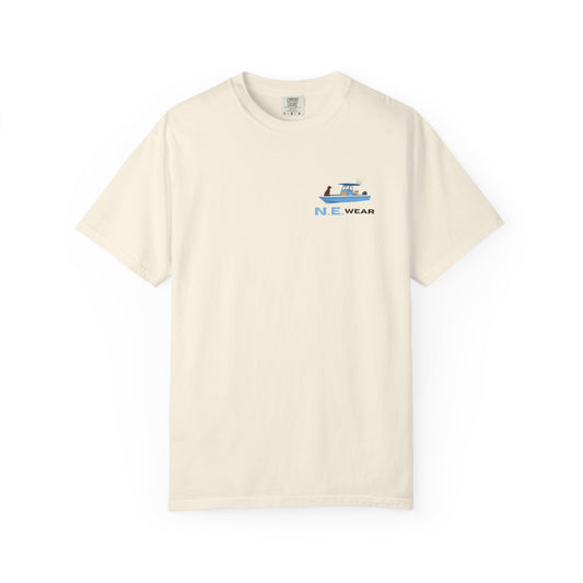 Boat dog graphic T