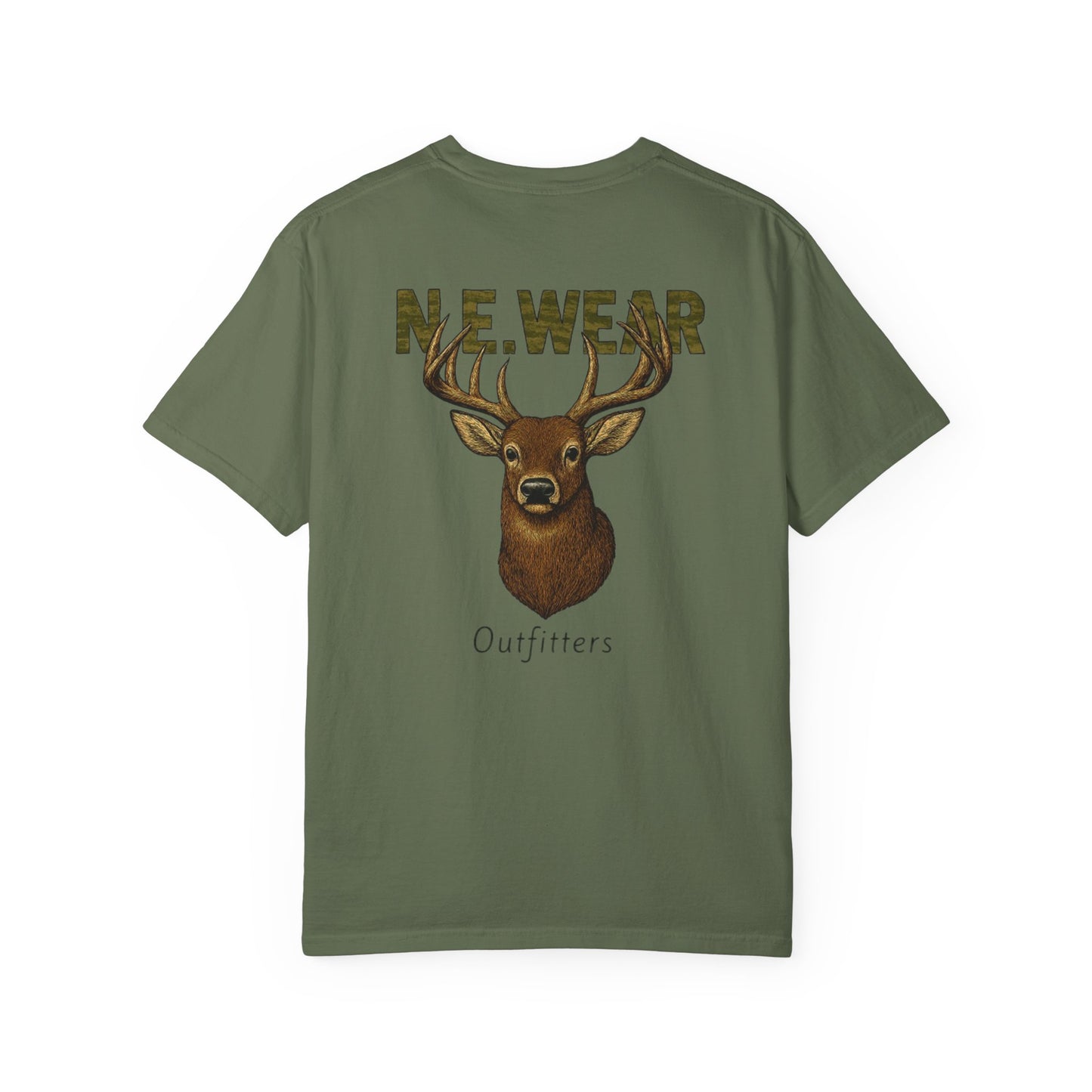 White tail buck graphic T