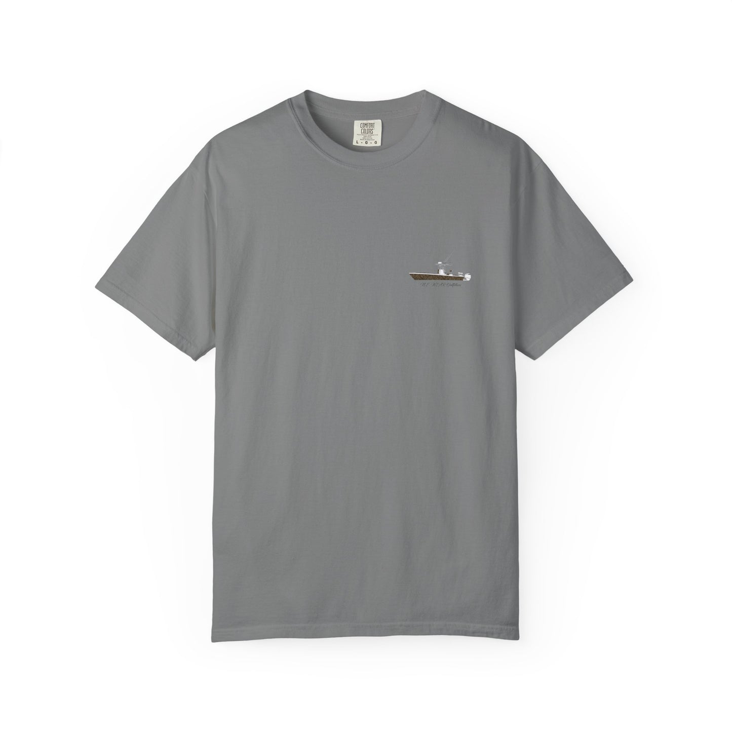 Camo boat Graphic T