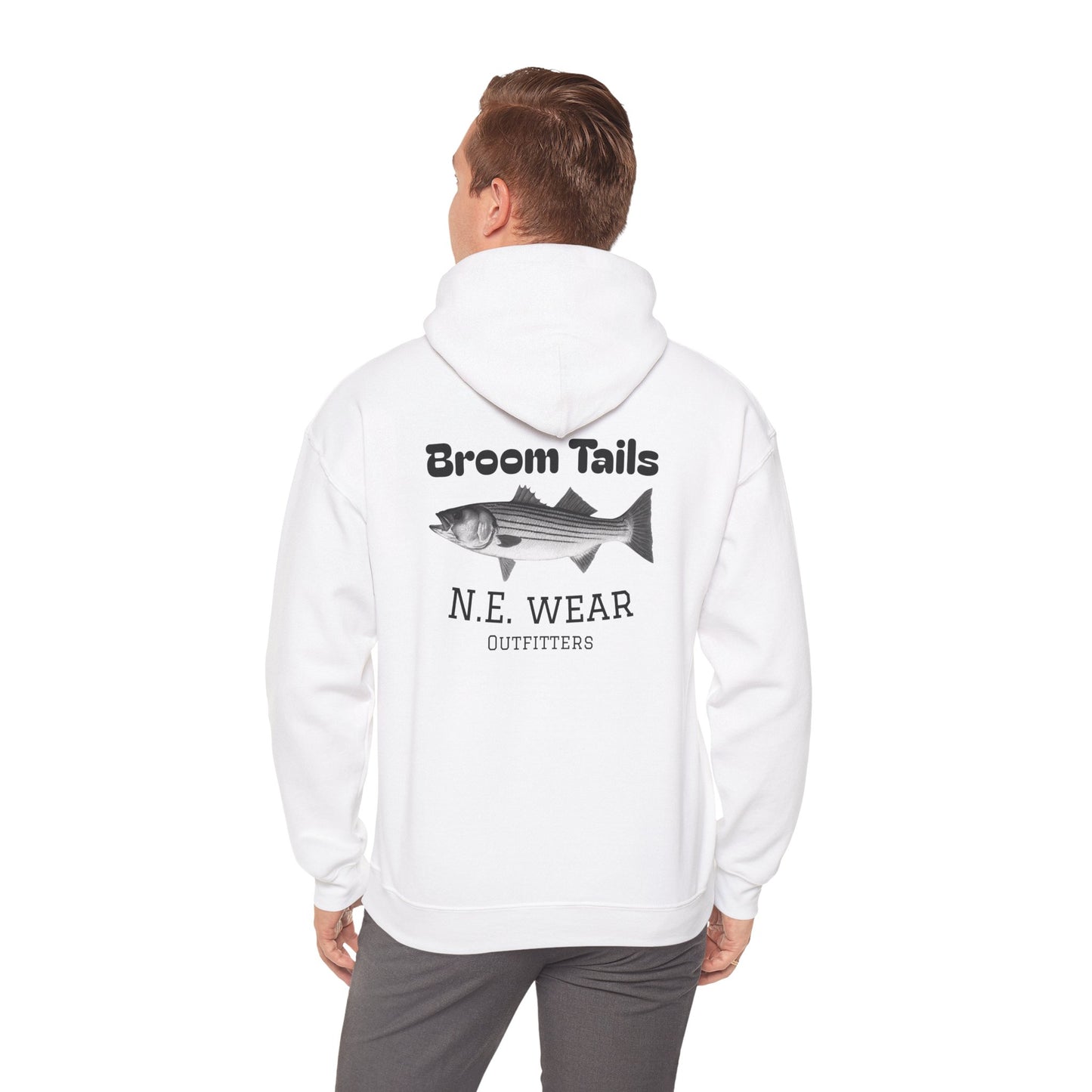 Broom Tails Striper Hoodie